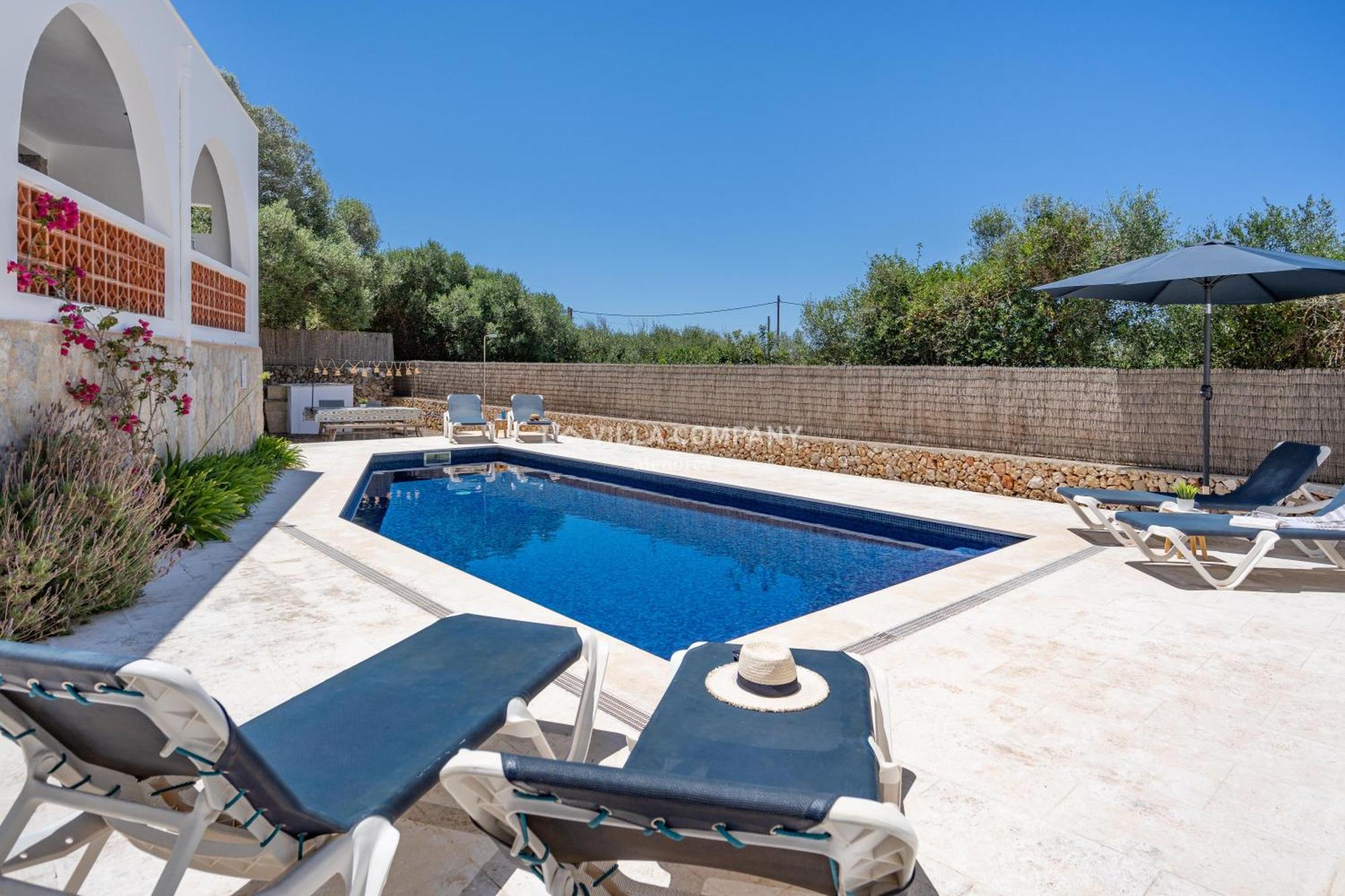 Villa Caterina Cala En Porter  Exterior photo