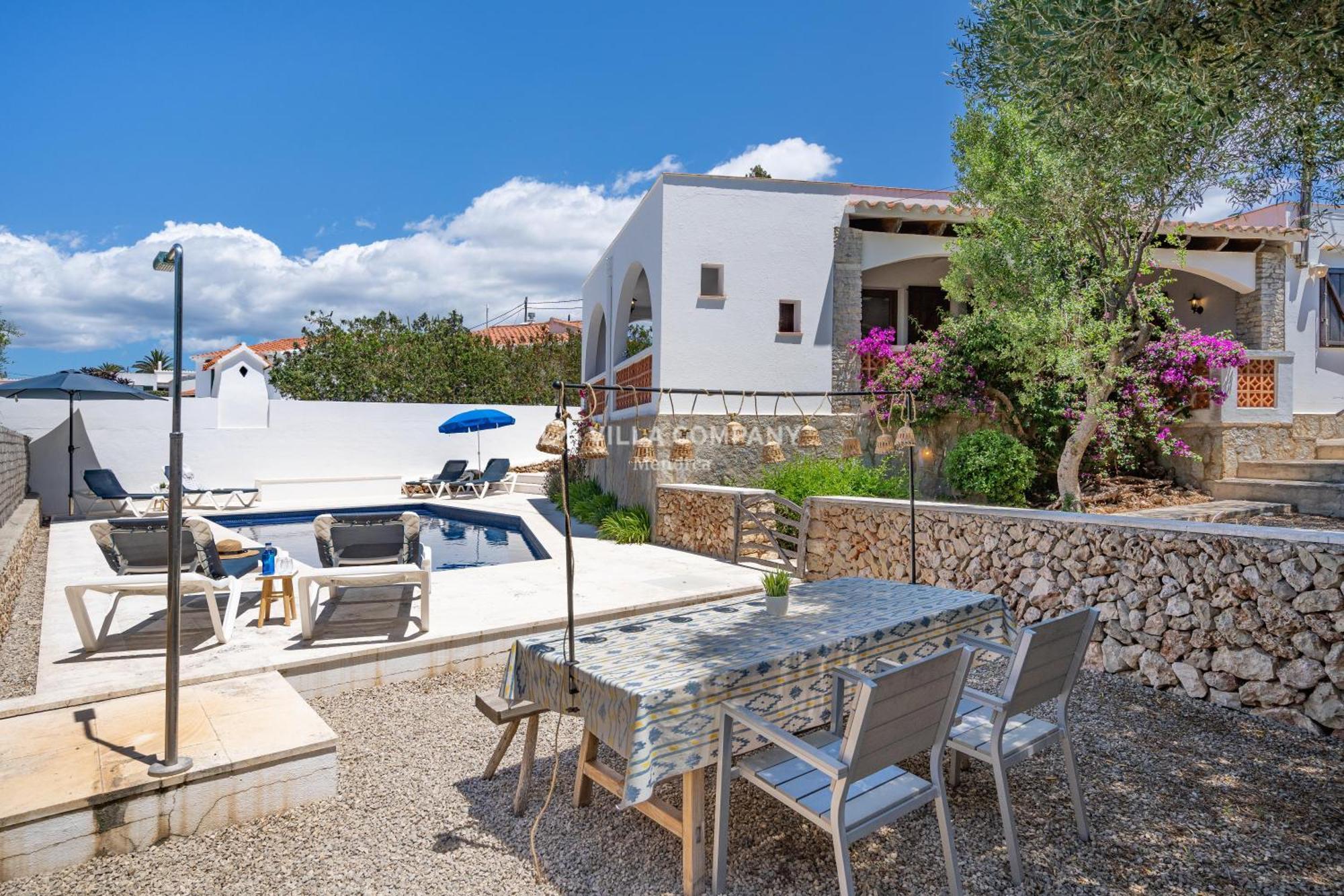Villa Caterina Cala En Porter  Exterior photo