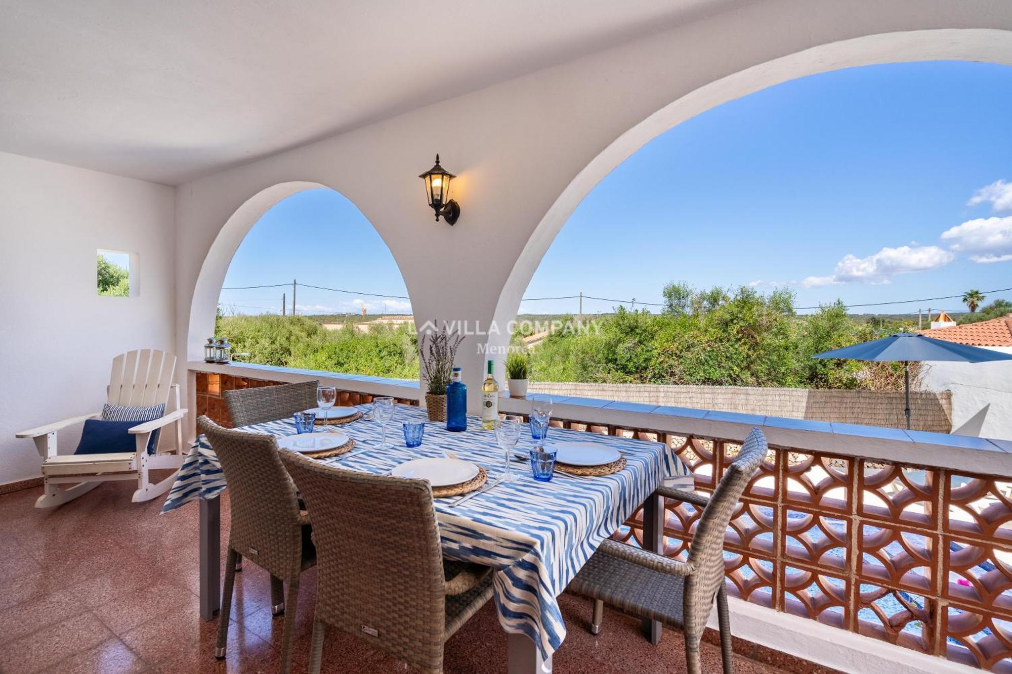 Villa Caterina Cala En Porter  Exterior photo